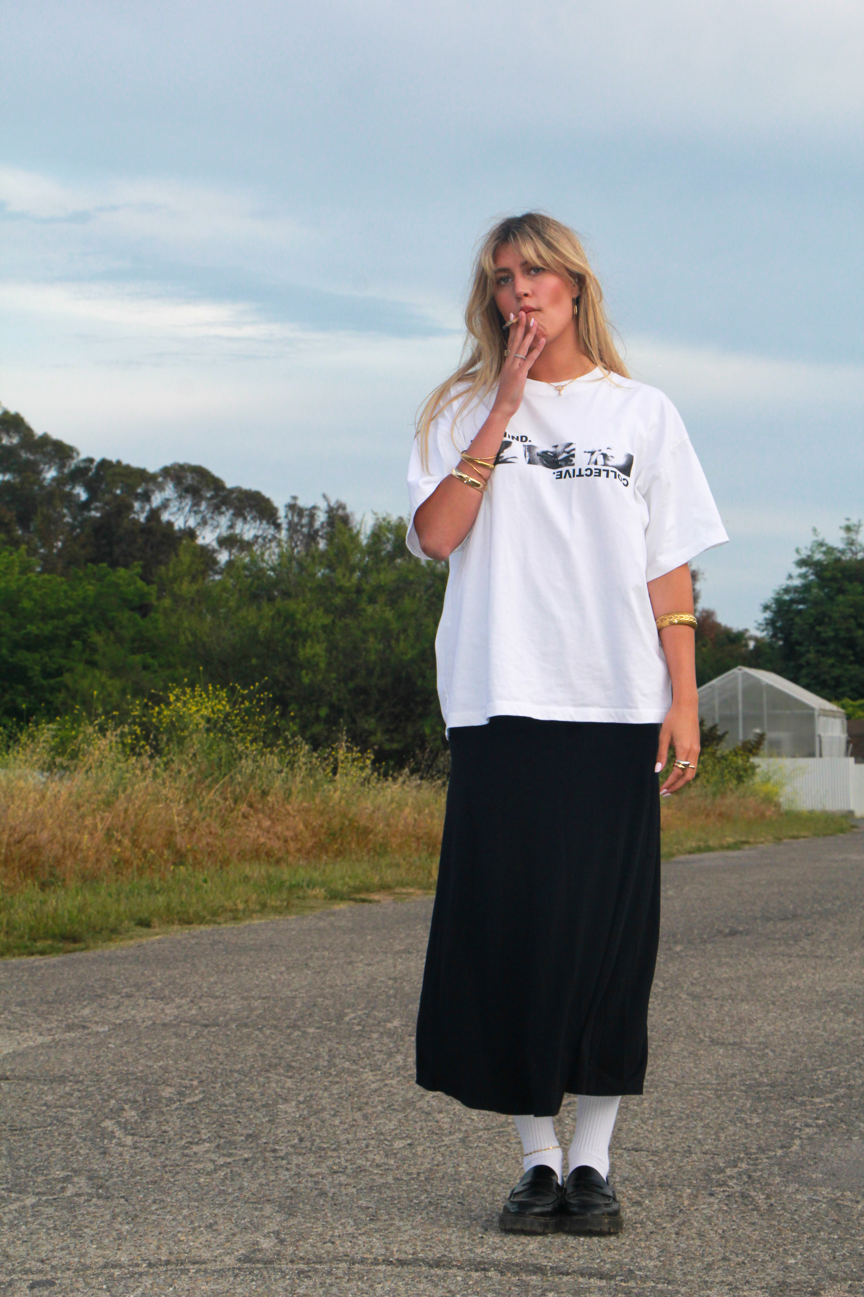 COLL. V1 — White — Outdoor fit