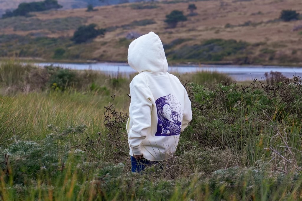 STB Hoodie (Limited Edition Cream) — Cream — Hillside back