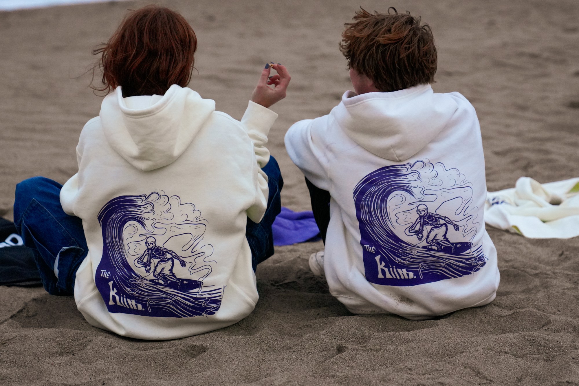 STB Hoodie (Limited Edition Cream) worn view